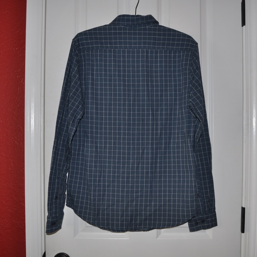 NEW Standard Fit Long Sleeve Double Weave Shirt C7 - Picture 6 of 8